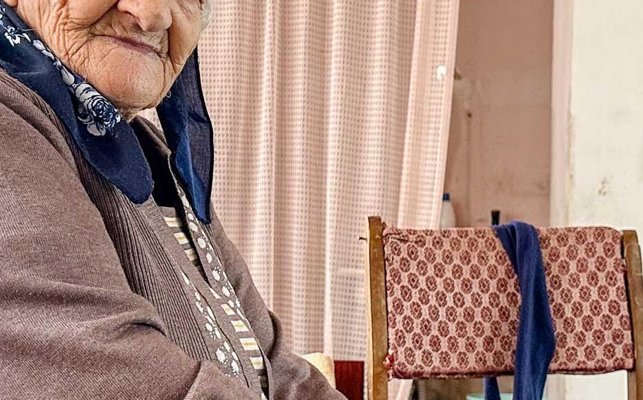 The journey to Armenia was particularly hard for old people like Julieta Shahbazyan, who, at 86, left her native village of Aygestan for the first time. She is living in the kindergarten with 23 members of her family. The journey to Armenia was particularly hard for old people like Julieta Shahbazyan, who, at 86, left her native village of Aygestan for the first time. She is living in the kindergarten with 23 members of her family.